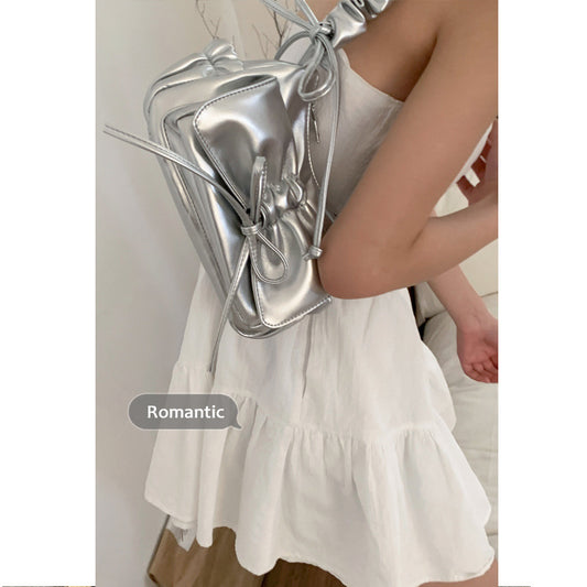 Wholesale French niche texture underarm bag women's bag 2024 new pleated shoulder bag