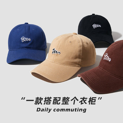 Classmate Yang strictly selects to deepen the wide brim to show the small face, soft hard top, autumn and winter sunshade cap, curvilinear baseball cap