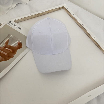 20-Color Mao Qing Velcro Solid Color Baseball Cap Cross-border Wholesale Student Shade Cap Couple Versatile Street