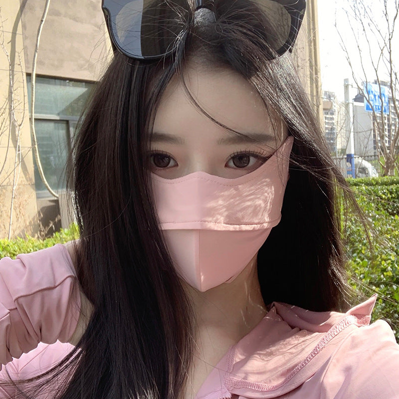 Classmate Yang strictly selects modified face sunscreen masks, summer breathable eye corner masks, female sunshade, face protection and UV protection