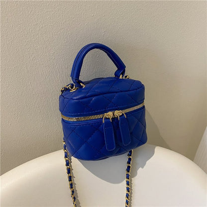 Xiaoxiangfeng bag women's 2023 new Internet celebrity live broadcast portable shoulder bag fashion diamond mini messenger bag tide
