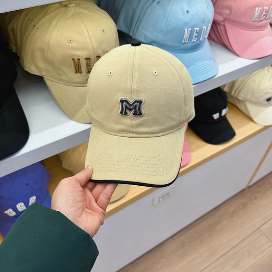 Wholesale Korea 2024 New Dopamine Candy Color Baseball Cap Women's Fashion Versatile Cap Show Small Face