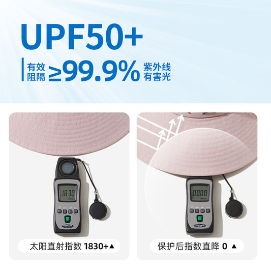 Classmate Yang mountaineering hat bucket hat female sunscreen outdoor sun 2024 new summer male sun hat