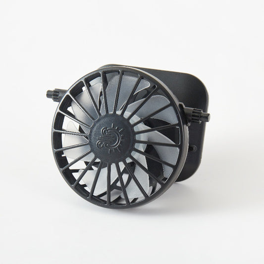 Clip fan, solar energy usb rechargeable battery fan, high wind cooling, handheld hole digging electric fan, multi-purpose