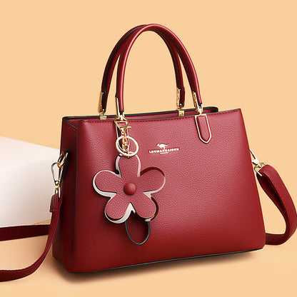 Women's bag 2023 new autumn and winter temperament handbag fashionable large capacity versatile shoulder messenger bag one piece delivery
