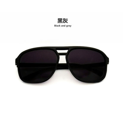 2023 black frame sunglasses wholesale men's sunglasses full frame Korean frame round face Korean version glasses toad glasses