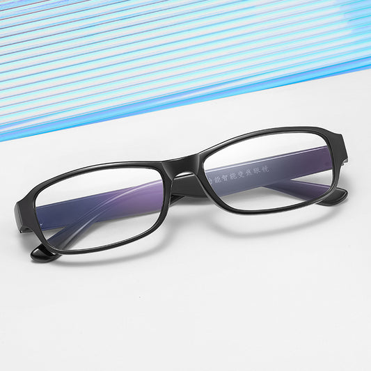 2023 new model running rivers and lakes, setting up street stalls, popular products, multi-function multi-focus automatic zoom reading glasses, anti-blue light