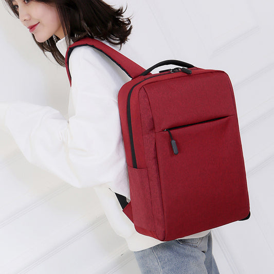 Xiaomi same backpack men's computer backpack custom logo business leisure waterproof Oxford cloth student schoolbag