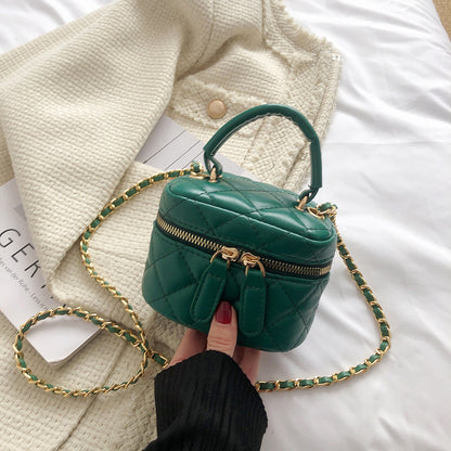 Xiaoxiangfeng bag women's 2023 new Internet celebrity live broadcast portable shoulder bag fashion diamond mini messenger bag tide
