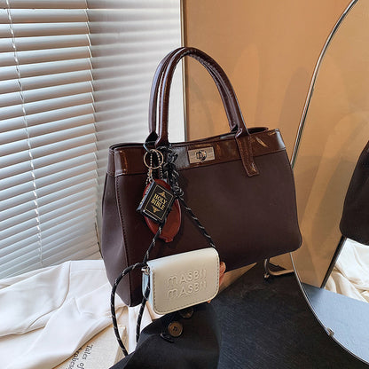 Women's handbag women's 2024 autumn new fashion women's bag simple foreign trend single shoulder messenger tote bag